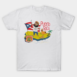 Puerto Rico Tourist Remake T-Shirt